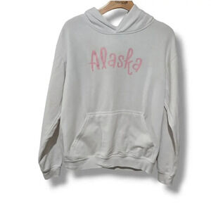 Princess Cruise lines girls White Alaska pullover hoodie  - xl